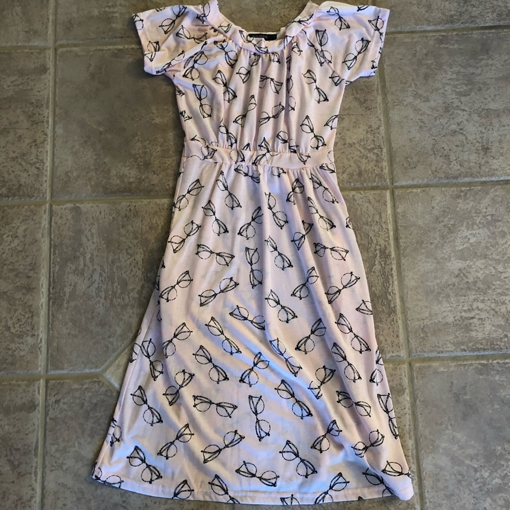 Mikarose Pink Eyeglasses Dress